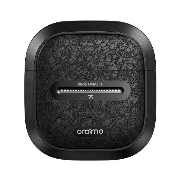 AFEITADORA ELÉCTRICA MULTIFUNCIONAL ORAIMO ORS-210N GOSHAVE MALLA FLEXIBLE DE DOBLE ANILLO IPX7 CABEZAL MAGNÉTICO Y CARGA USB-C NEGRO