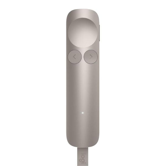 PUNTERO INALAMBRICO LOGITECH SPOTLIGHT 2 BLUETOOTH USB-C 910-007670 BEIGE