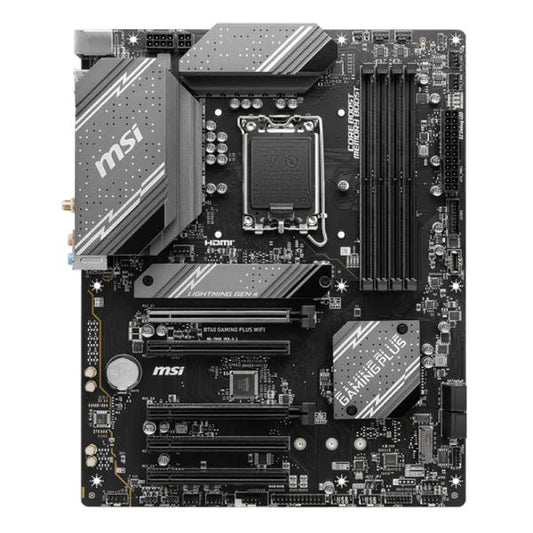 TARJETA MADRE MSI B760 GAMING PLUS WIFI LGA1700 ATX DDR4 911-7D98-043