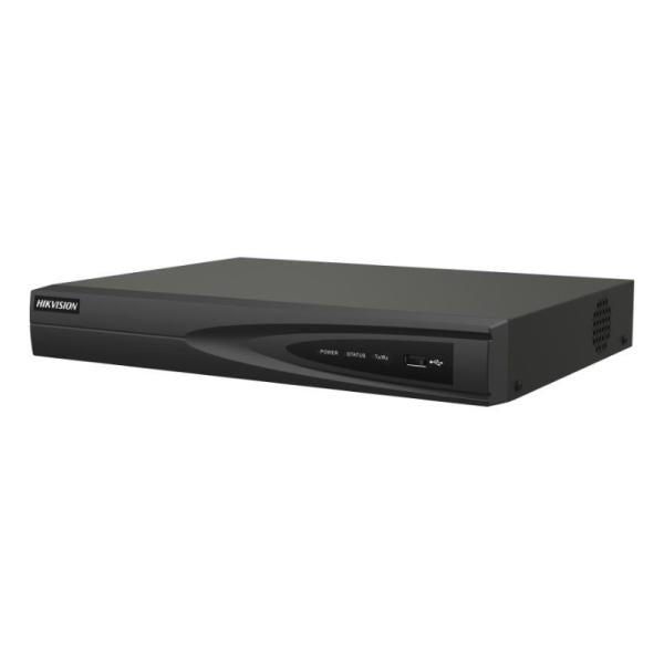 GRABADORA NVR HIKVISION DS-7608NI-Q1/W(STD)(E) 8 CANALES IP 8MP/6MP/4K HASTA 8TB / 1 HDD (NO INCLUIDO) WI-FI 6 H.265/H.264 303623429 NEGRO