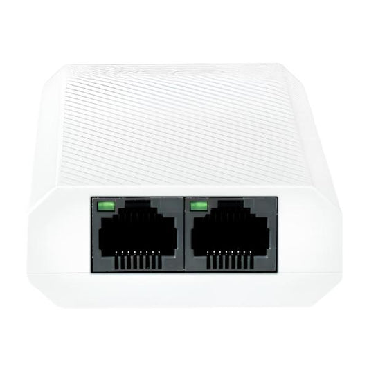 SWITCH POE HIKVISION DS-3E0103DP-E/R(O-STD) (E) 1 POE IN + 2 POE OUT 10/100 MBPS NO ADMINISTRABLE 301803179 BLANCO