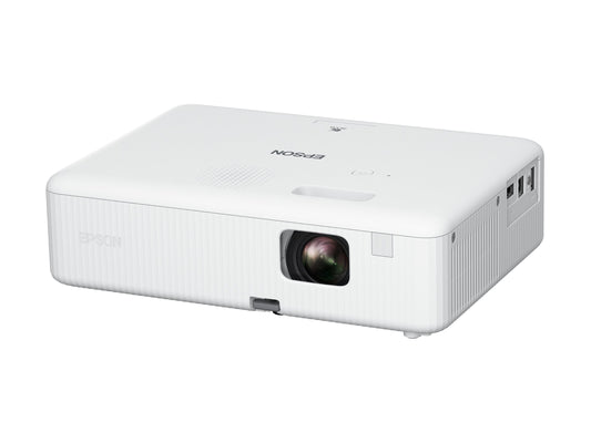 Epson EpiqVision Flex CO-W01 - Proyector 3LCD - portátil - 3000 lúmenes (blanco) - 3000 lúmenes (color) - WXGA (1280 x 800) - 16:10 - 720p - con 1 año de Epson Extra Care Home Service