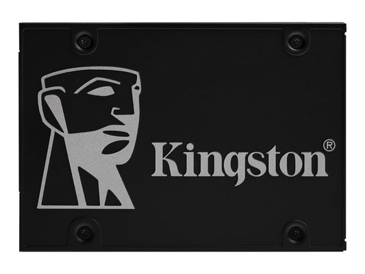 Kingston KC600 - SSD - cifrado - 256 GB - interno - 2.5" - SATA 6Gb/s - AES de 256 bits - TCG Opal Encryption, Self-Encrypting Drive (SED)