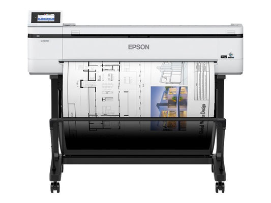 Epson SureColor T5170M - 36" impresora multifunción - color - chorro de tinta - 279.4 x 431.8 mm (original) - Rollo (91,4 cm) (material) - hasta 0.52 minutos/página (impresión) - Gigabit LAN, Wi-Fi(n), host USB, USB 3.0
