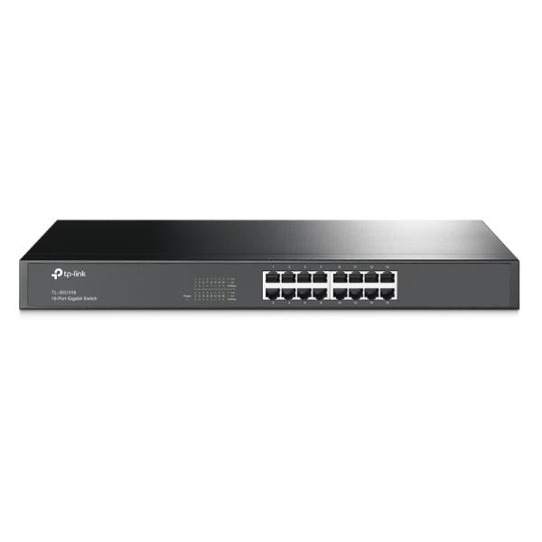 SWITCH TP LINK 16 PUERTOS 110/220V 19" TL-SG1016