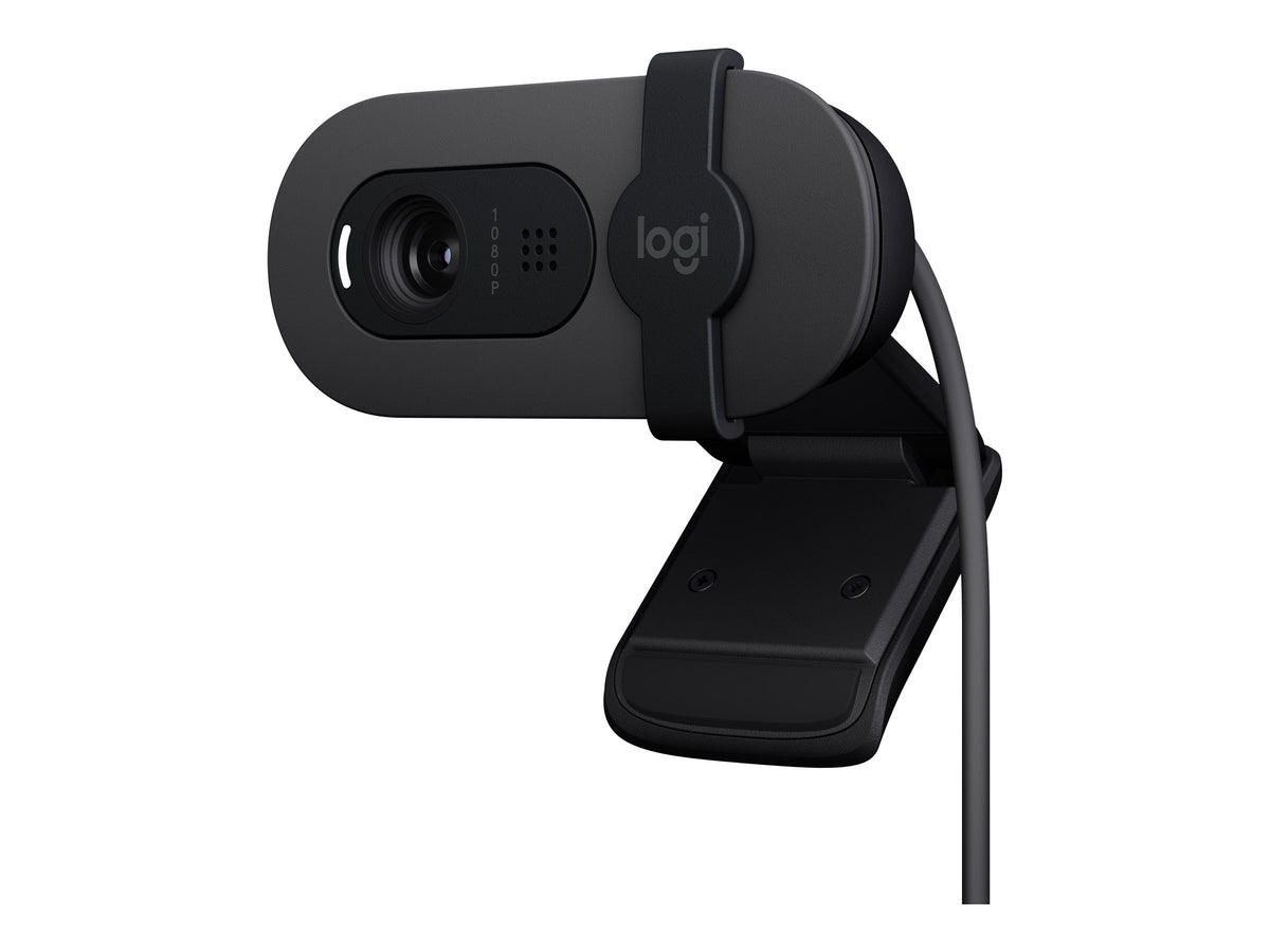 Logitech BRIO 105 - Webcam - color - 2 MP - 1920 x 1080 - 720p, 1080p - audio - USB