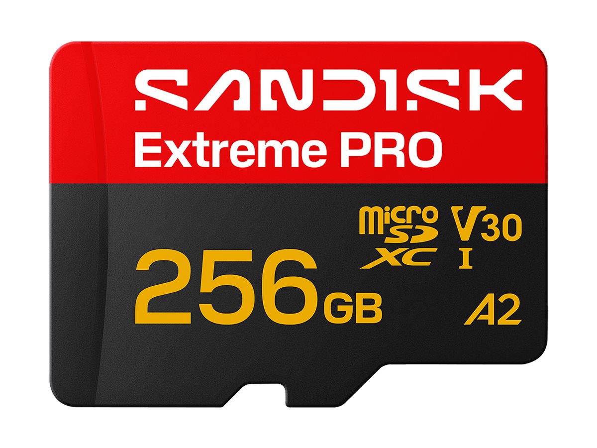 SanDisk - Flash memory card - Extreme PRO microSD UHS-I 256G