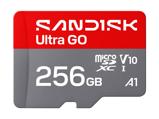 SanDisk - Flash memory card - Ultra Go microSD UHS-I 256GB M