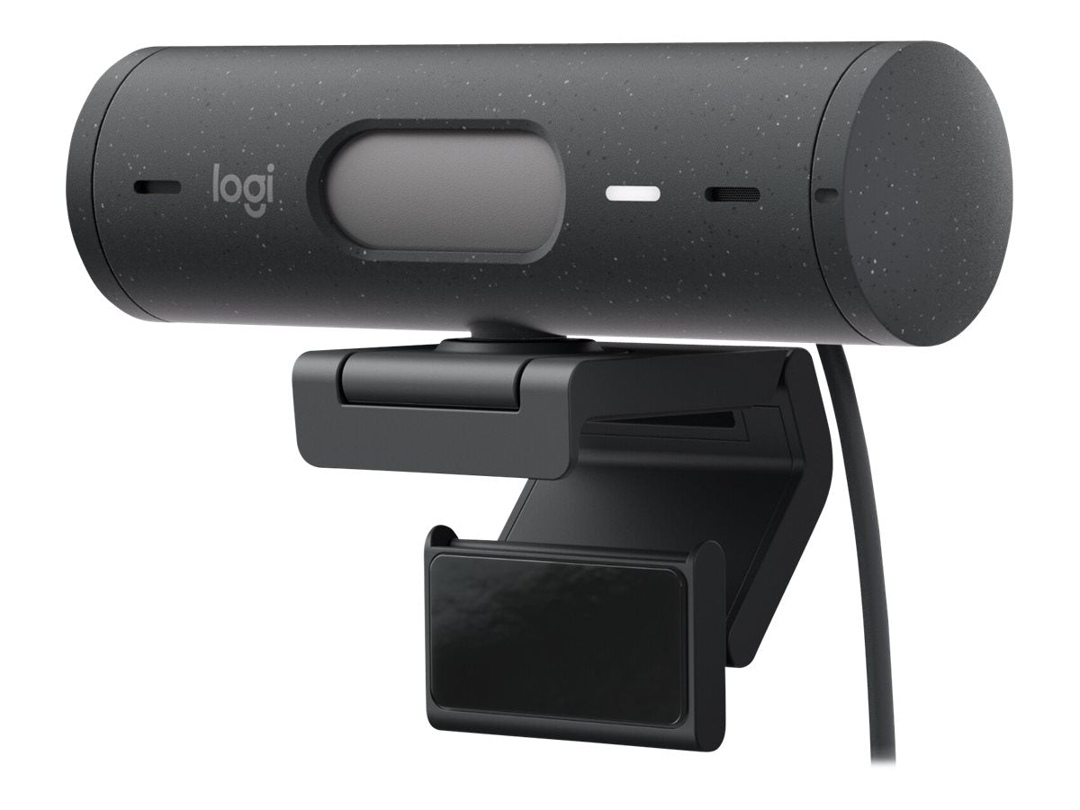 Logitech BRIO 500 - Webcam - color - 4 MP - 1920 x 1080 - 720p, 1080p - audio - USB-C