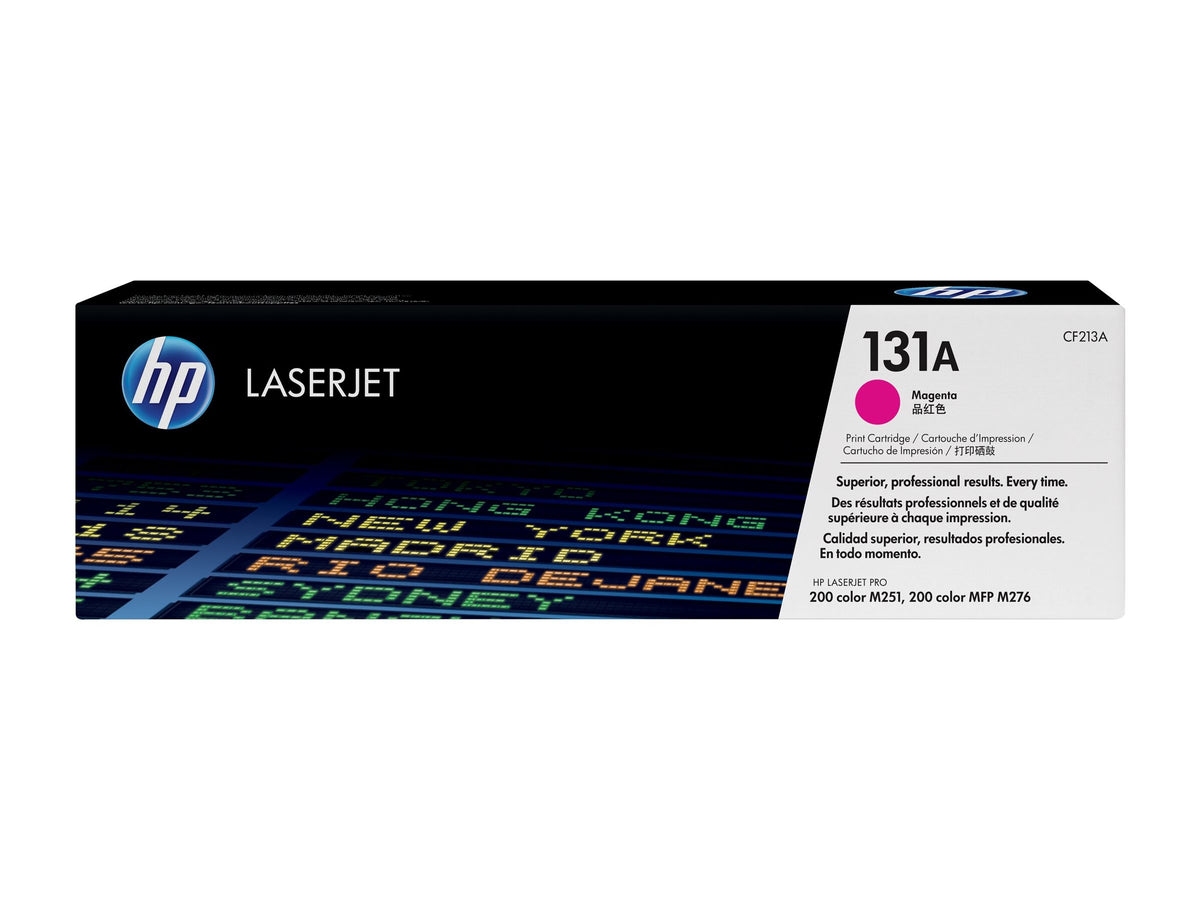 HP 131A - Magenta - original - LaserJet - cartucho de tóner (CF213A) - para LaserJet Pro 200 M251n, 200 M251nw, 200 M276nw, MFP M276n, MFP M276nw
