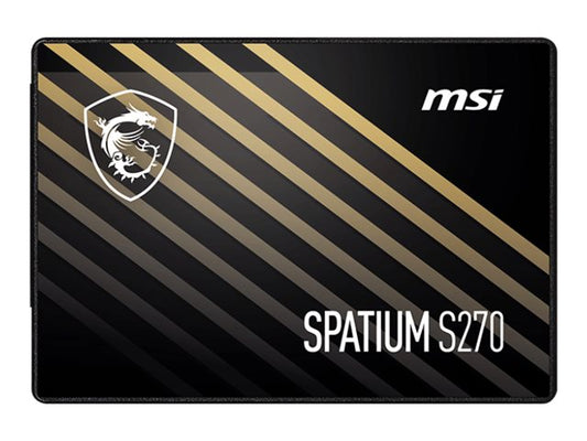 MSI SPATIUM S270 - SSD - 480 GB - interno - 2.5" - SATA 6Gb/s