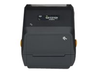ZEBRA ZD421 Thermal Transfer Printer (74/300M); 203 dpi, USB, USB Host, Ethernet, BTLE5, US Cord, Swiss Font, EZPL