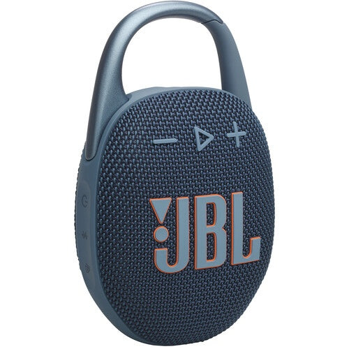 JBL Clip 5 - Altavoz - para uso portátil - inalámbrico - Bluetooth - controlado por aplicación - 7 vatios - azul