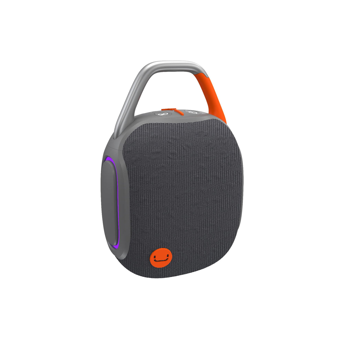 Parlante Bluetooth Hop TWS Waterproof RGB 15W Gris Unno Tekno SP9218GY