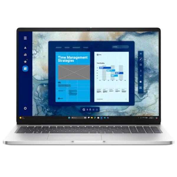 Laptop Dell Pro 16 PC16250 Ultra 7 255U 16GB 512GB SSD 16" FHD+ WiFi 6E Windows 11 Pro Teclado Español Silver XF5PC