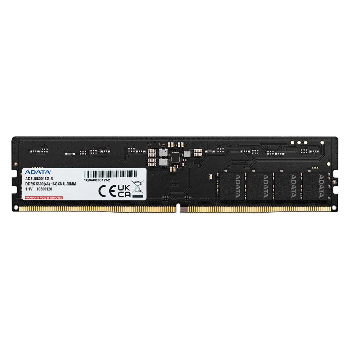 Memoria RAM ADATA DDR5 8GB 5600MHz DIMM Premier Black AD5U56008G-S