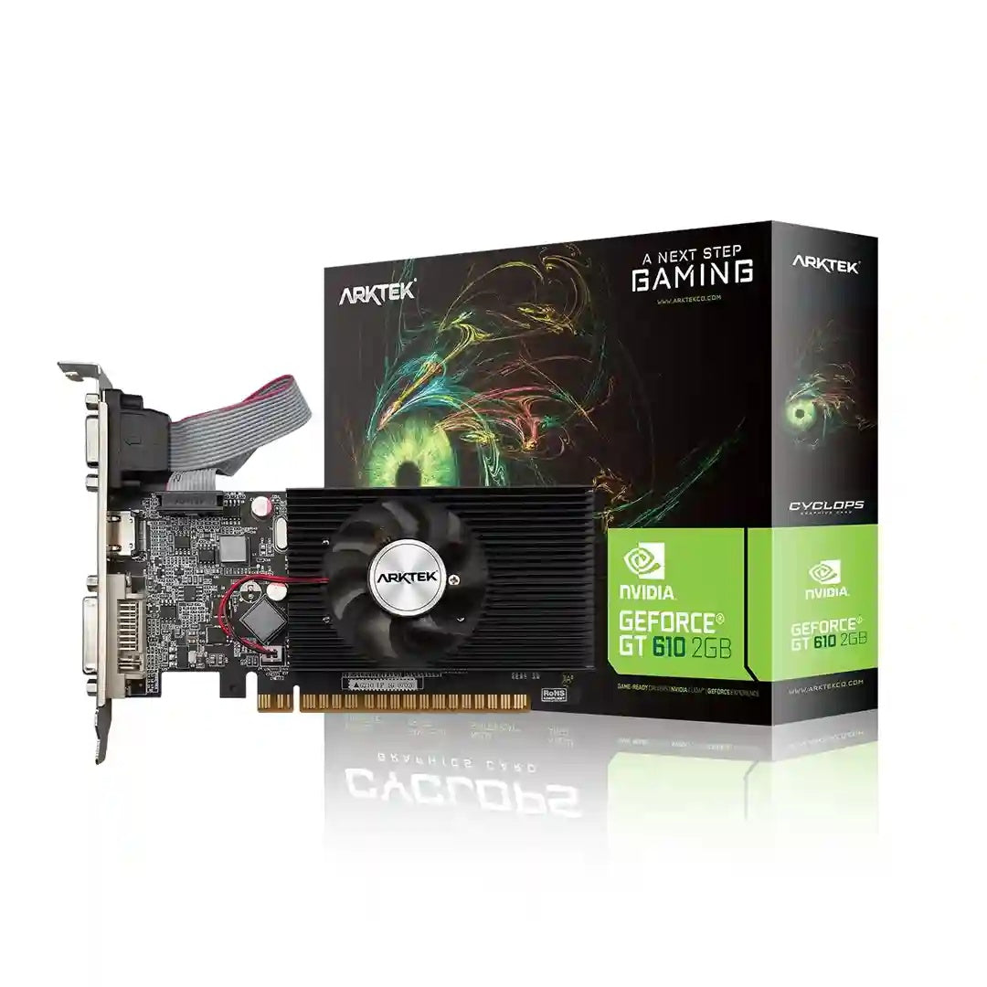 Tarjeta de Video Arktek GT610 2GB DDR3 HDMI/DVI/VGA AKN610D3S2GL1