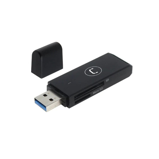 Lector de Tarjetas de Memoria USB 3.0 Universal Unno Tekno CR1004BK