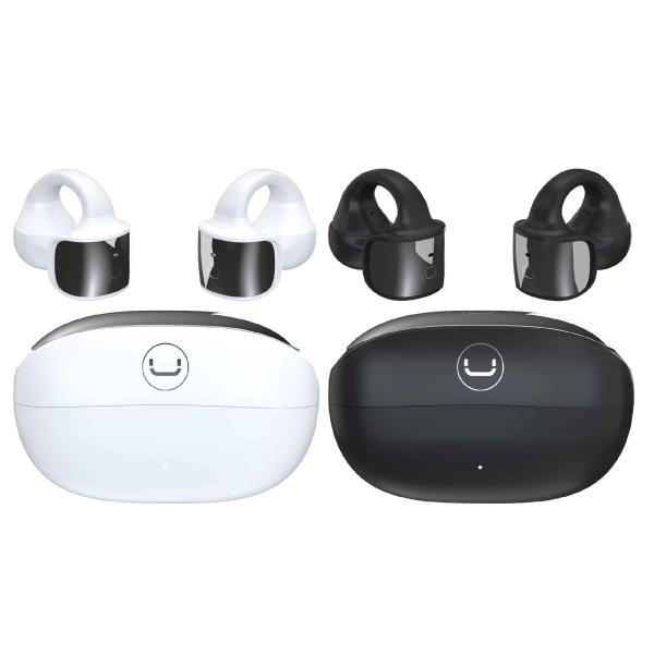 Audifonos Bluetooth Open Ear ZenAir Earbuds Negro Unno Tekno HS7515BK