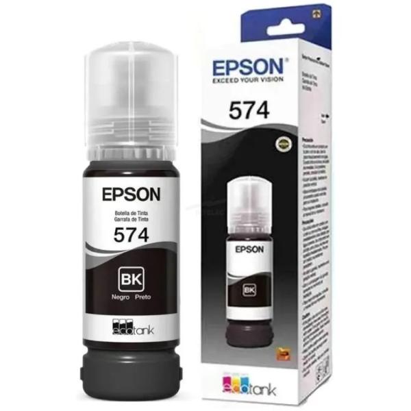 Botella de Tinta Epson T574 Negro T574120-AL
