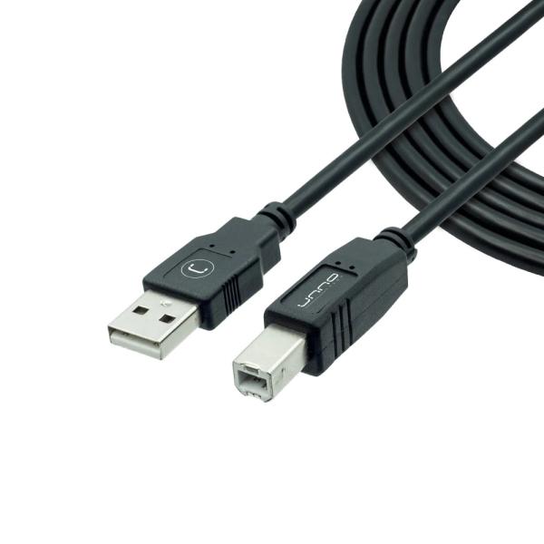 Cable USB para Impresora 3M Unno Tekno CB4007BK