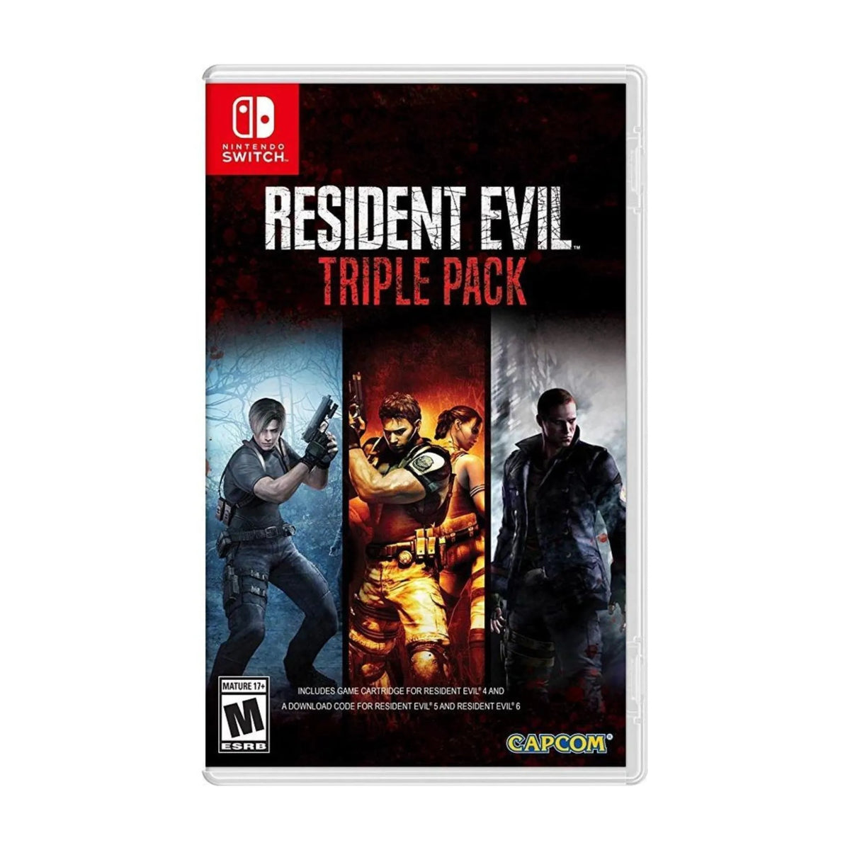 Videojuego Nintendo Switch Resident Evil Triple Pack