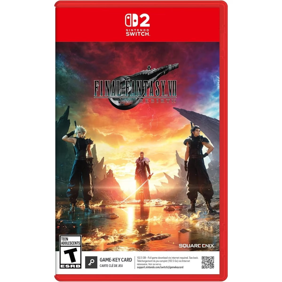 Videojuego Nintendo Switch 2 Final Fantasy VII Rebirth
