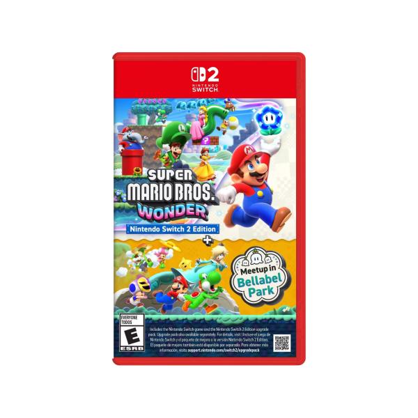 Videojuego Nintendo Switch 2 Super Mario Bros Wonder NXS-P-AQMXB