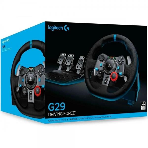 Volante Logitech G29 para PS5 PS4 PC Negro 941-000111