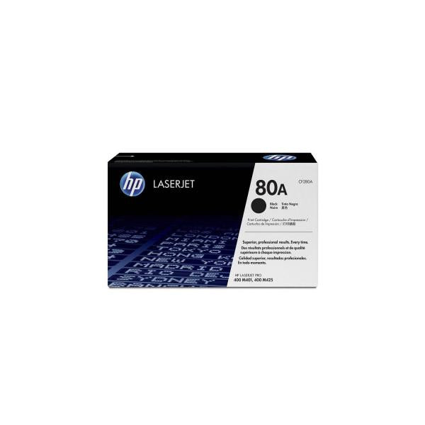 Toner HP 80A Original LaserJet Negro CF280A