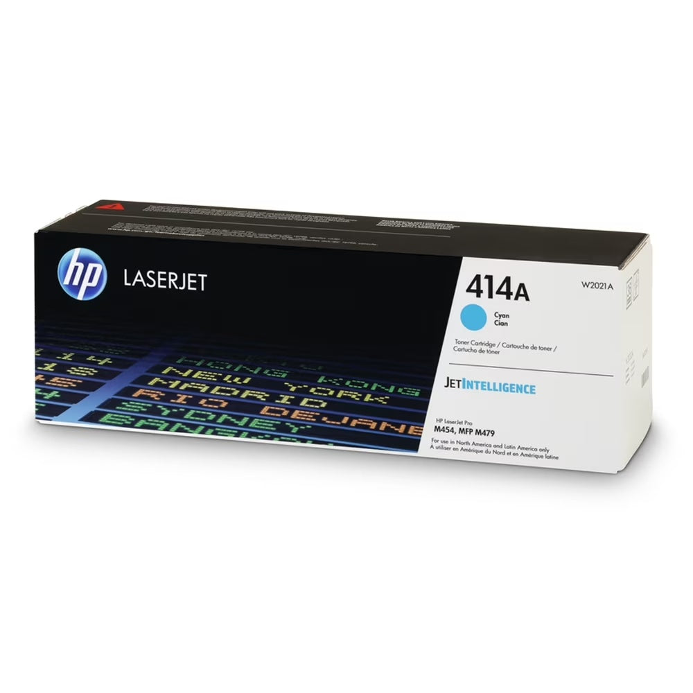 Toner HP 414A Original LaserJet Cian W2021A