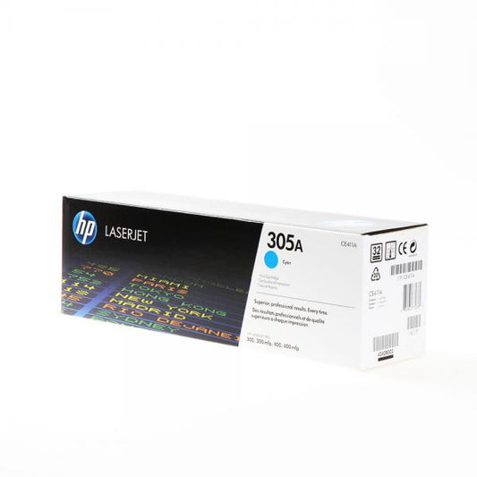 Toner HP 305A Original LaserJet Cian CE411A