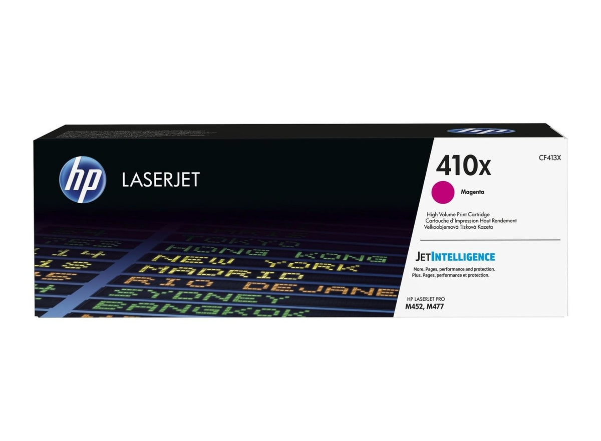 Toner HP 410X Alto Rendimiento Original LaserJet Magenta CF413X