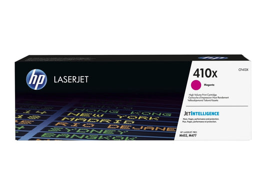 Toner HP 410X Alto Rendimiento Original LaserJet Magenta CF413X