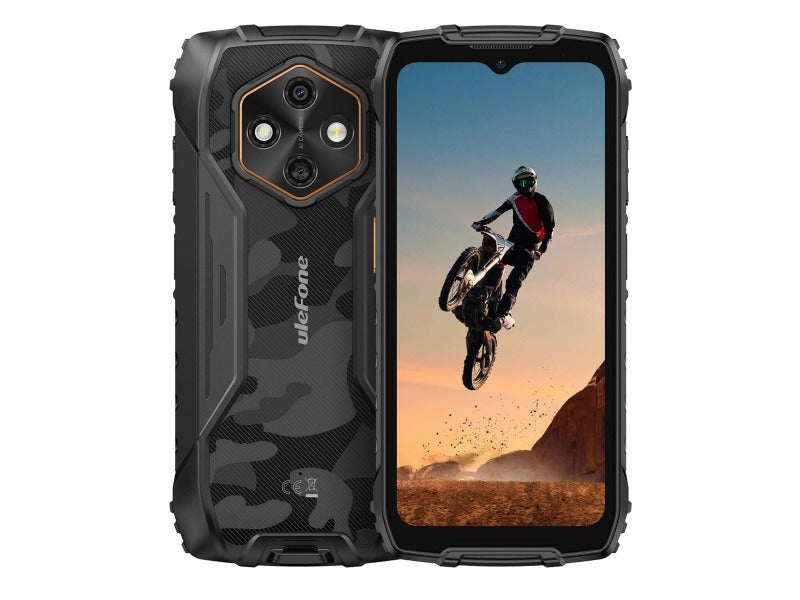 Telefono Celular Ulefone RugKing 4 Pro Negro 8GB + 128GB 6.56" HD+ IP68/IP69K Black