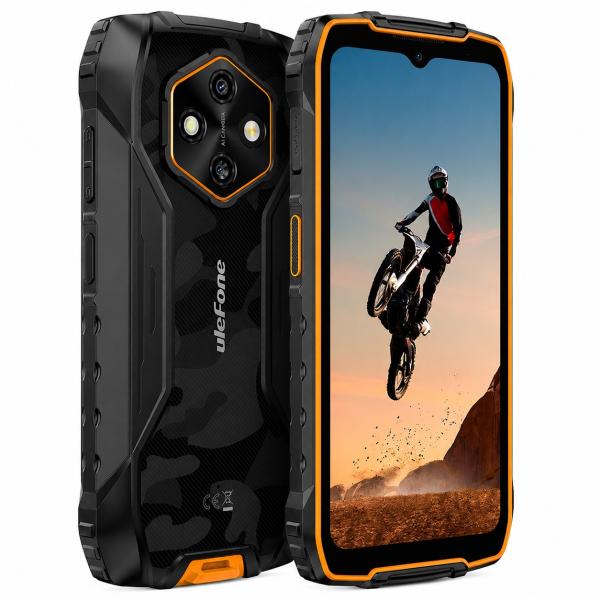 Telefono Celular Ulefone RugKing 4 Pro Naranja 8GB + 256GB 6.56" HD+ IP68/IP69K Naranja