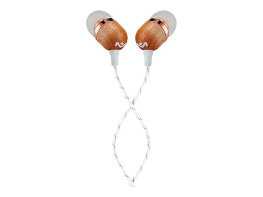 House of Marley Smile Jamaica - Auriculares internos con micro - en oreja - cableado - conector de 3,5 mm - cobre