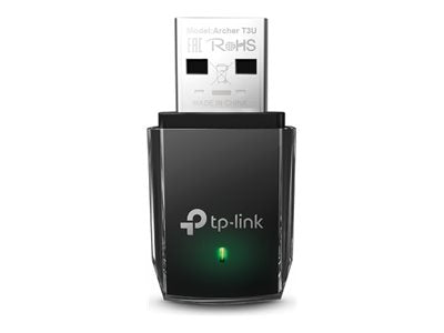 TP-Link Archer T3U - Adaptador de red - USB 3.0 - Wi-Fi 5 - Adaptador USB AC1300 Mini Wi-Fi Doble Banda - Velocidad 867 Mbps a 5 GHz + 400 Mbps a 2.4 GHz - USB 3.0 - MU-MIMO