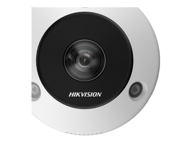 Hikvision DeepinView DS-2CD6365G1-IVS - Red de vigilancia / cámara panorámica - cúpula - contra polvo/vandalismo/agua - color (Día y noche) - 6 MP - 2560 x 2560 - focal fijado - GbE - MJPEG, H.264, H.265, H.265+, H.264+ - CC 12 V/PoE Clase 3