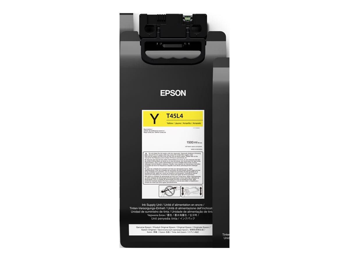 Epson T45L4 - 1500 ml - amarillo - original - paquete de tinta - para SureColor SC-S60600L, SC-S80600L