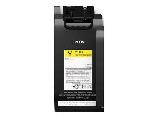 Epson T45L4 - 1500 ml - amarillo - original - paquete de tinta - para SureColor SC-S60600L, SC-S80600L